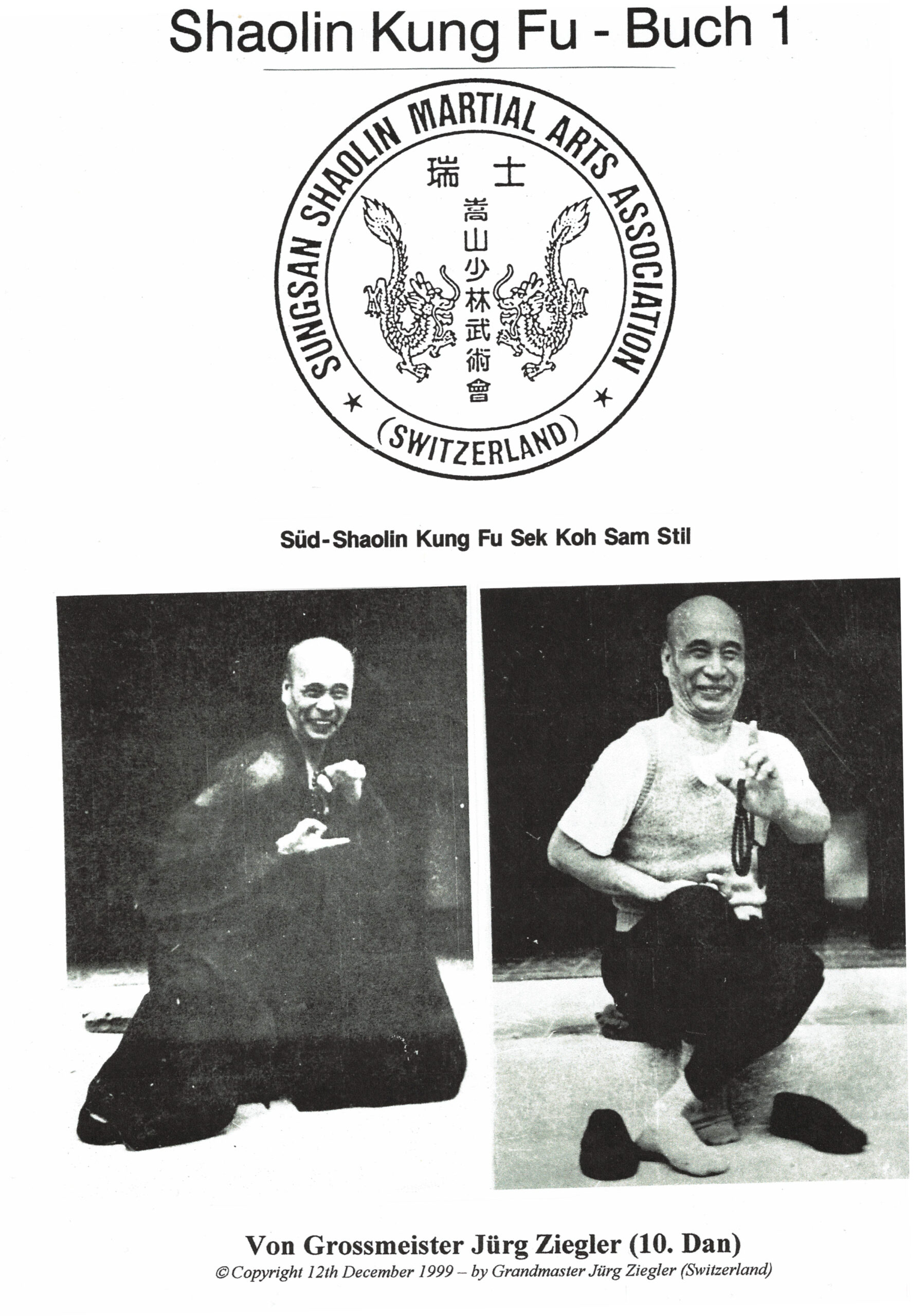 Bücher Jürg Ziegler Martial Arts Centre